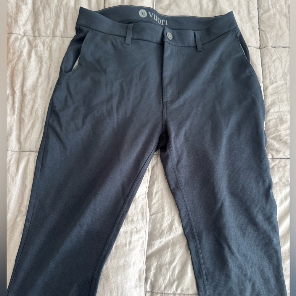 Vuori Men's Charcoal Stretch Slim Fit Chinos
